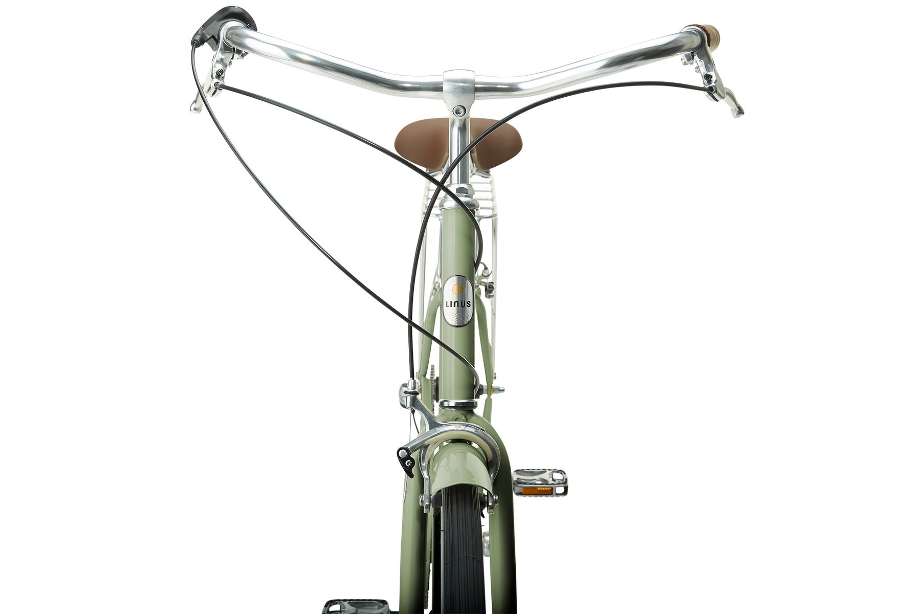 Linus Dutchi 7i, Heritage bike, leatherwrapped grips Linus Bike