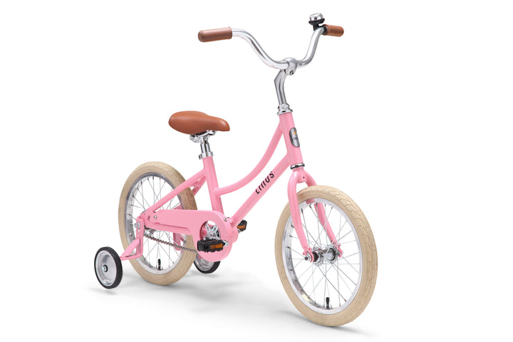 Lil Dutchi 16 Kids Bike in Gold Pink Green Linus