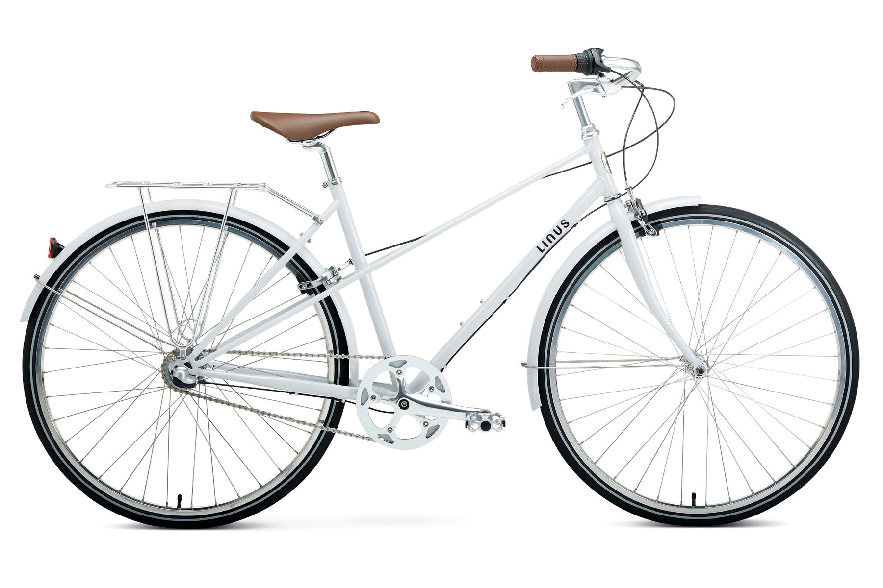 Mixte 3i City bikes in White Blue Black Linus