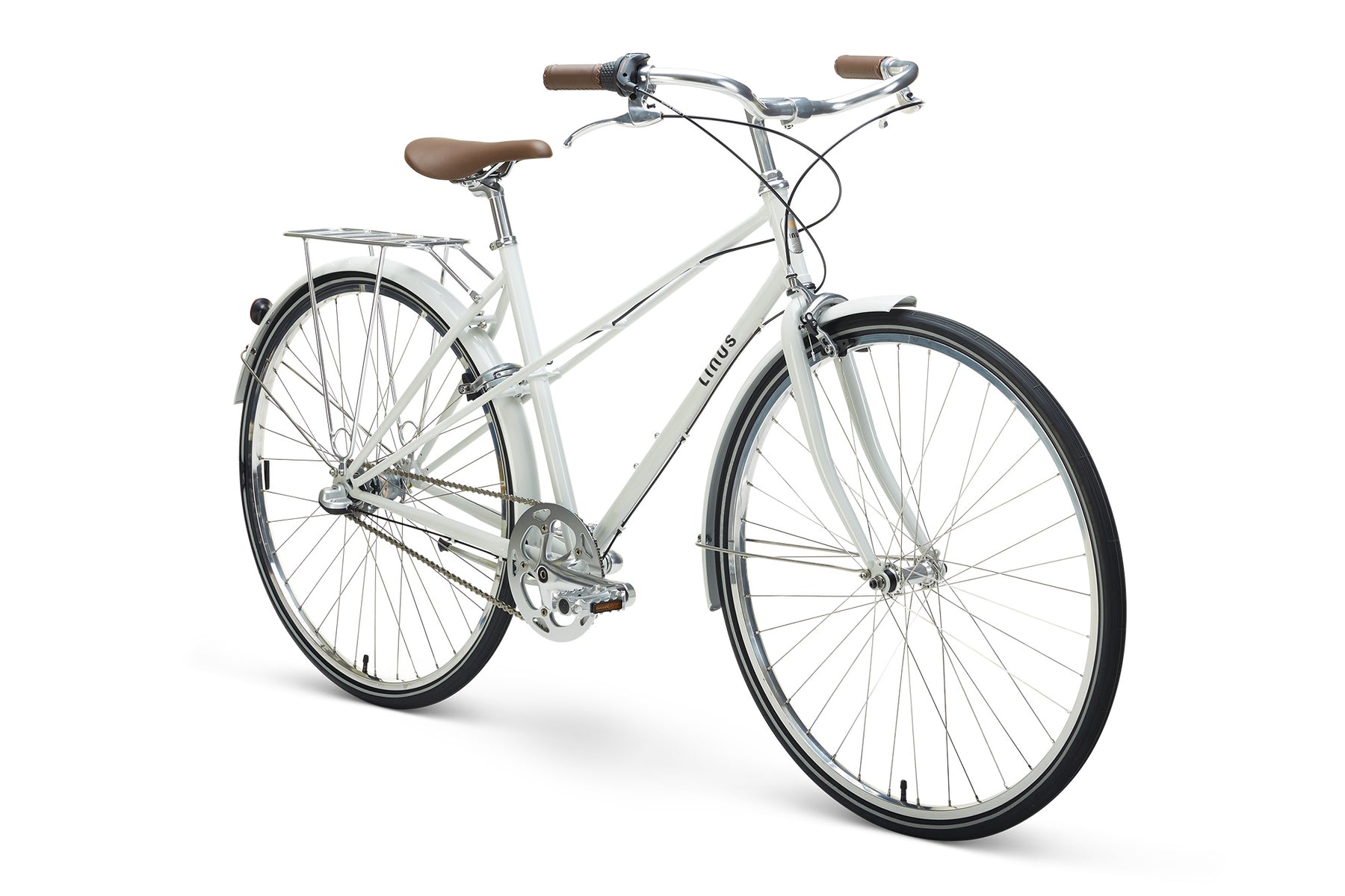 Mixte 3i City bikes in White Blue Black Linus