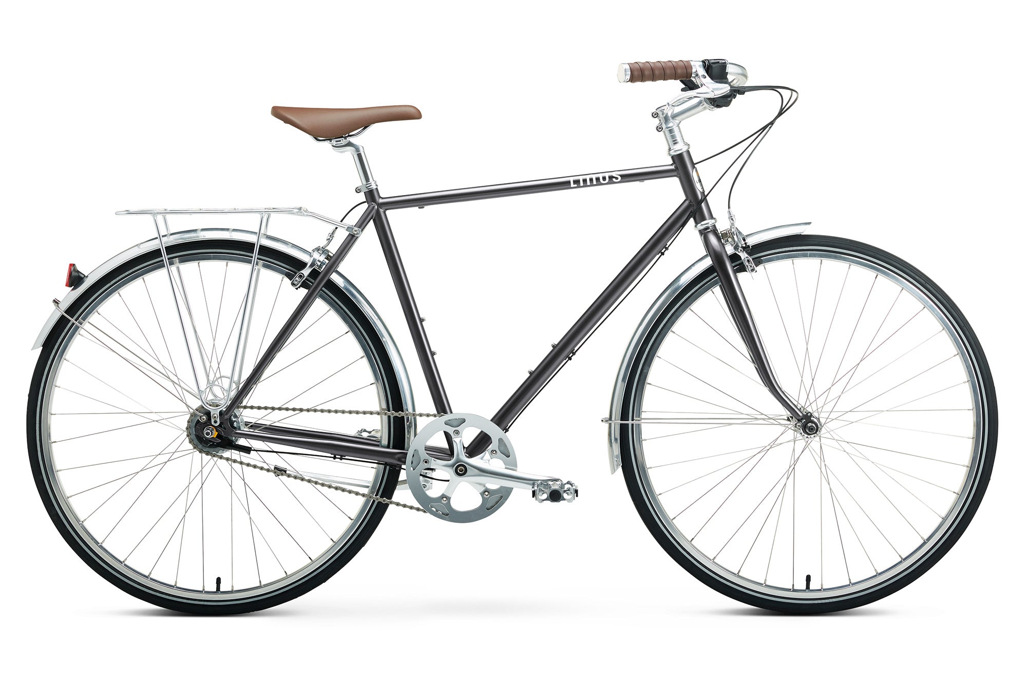 Linus Roadster 7i Heritage City Bike Green & Meteor