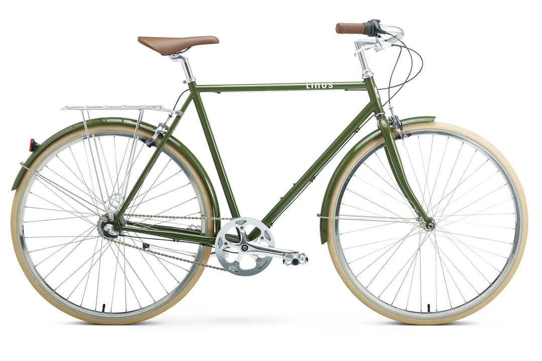 【大幅値下げ中】自転車　Linus Roadstar Sport 3i Roadster_Sport_Olive_2019_Prof
